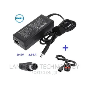 DELL Replacement Laptop Adapter 19.5V / 3.34A + Fused Power