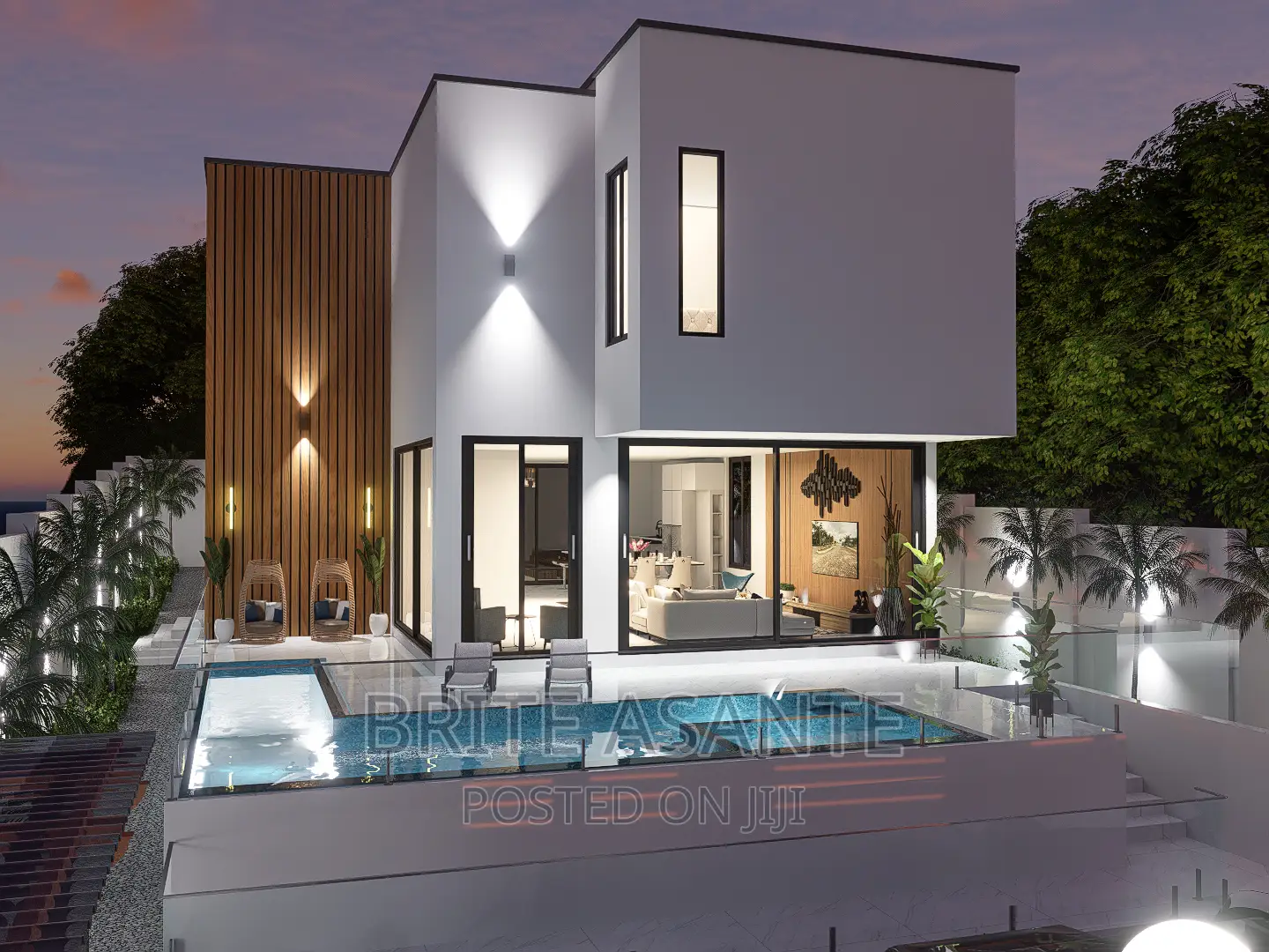 Four Bedrooms House Design