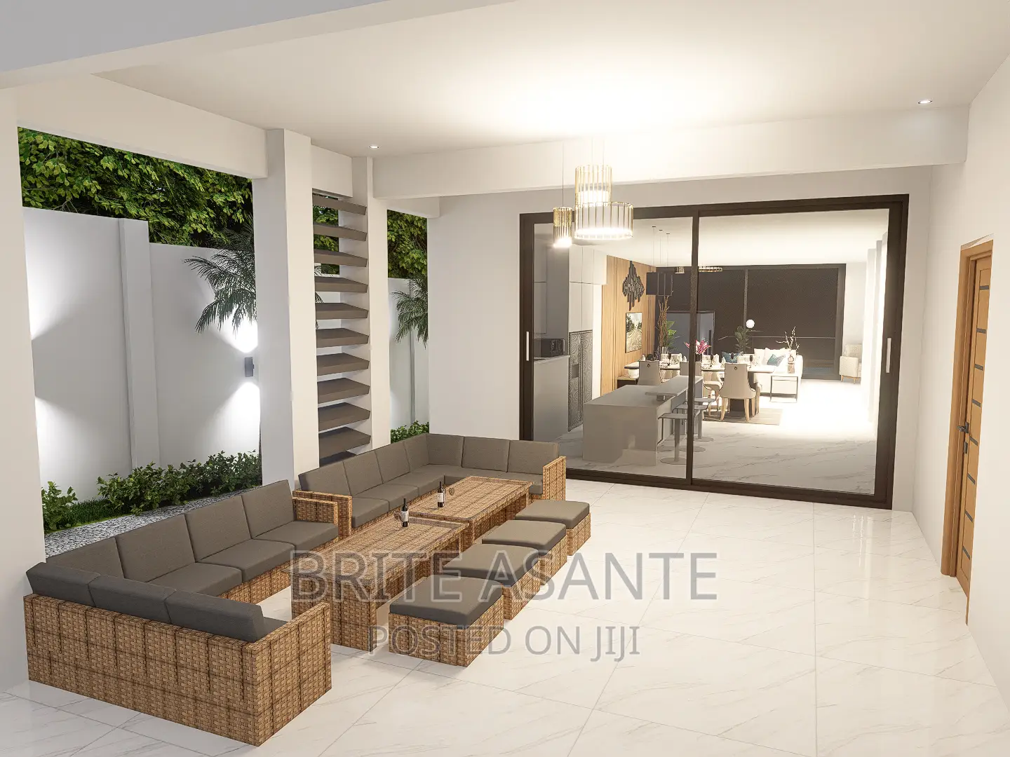 Four Bedrooms House Design