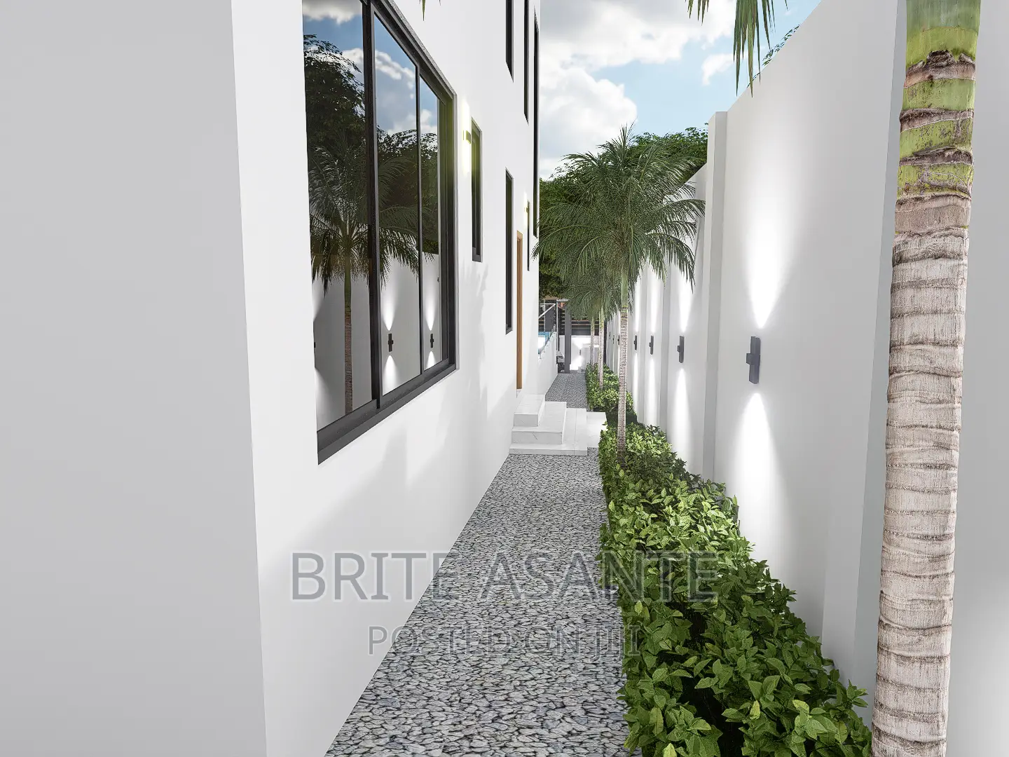 Four Bedrooms House Design