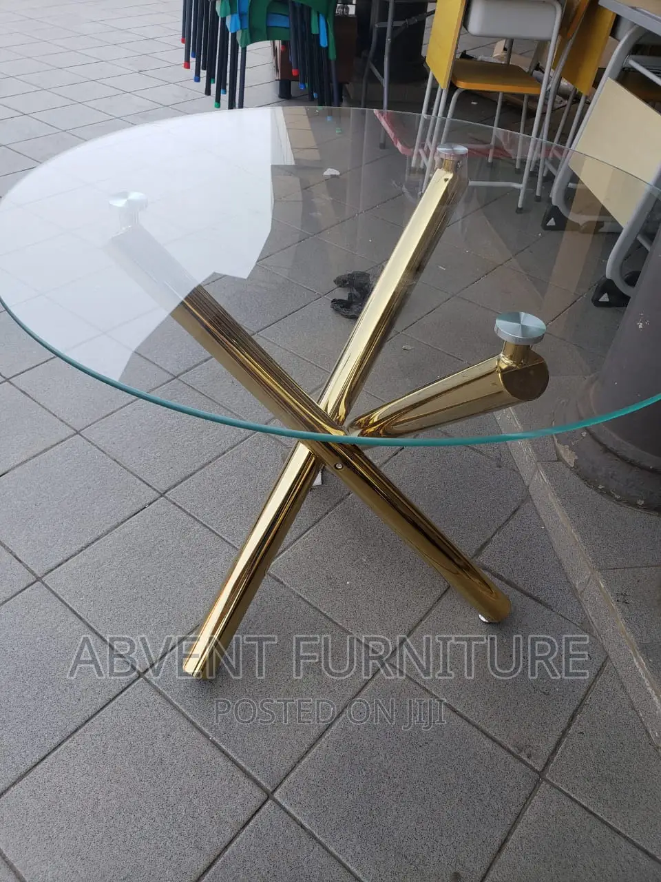Thick Glass Dining Table