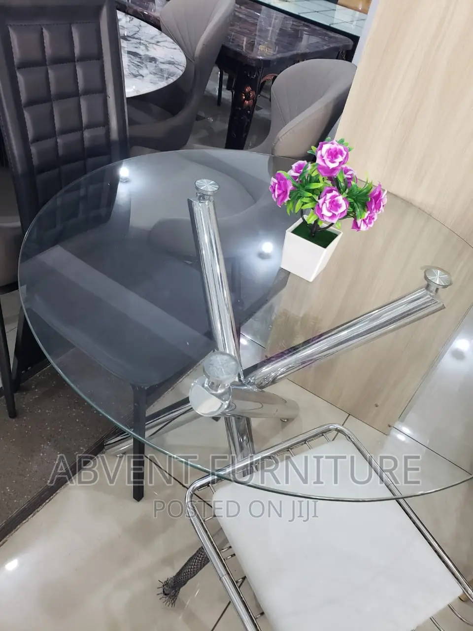 Thick Glass Dining Table