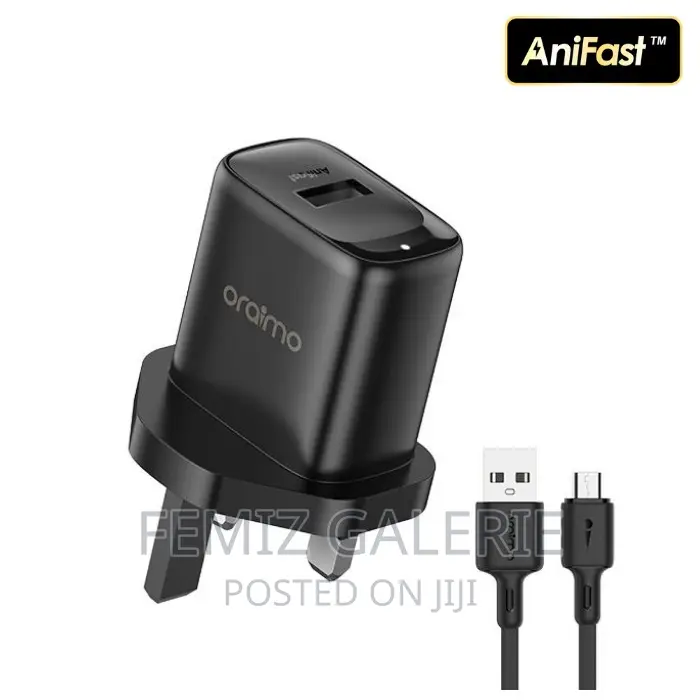 Oraimo Firefly 3 - USB-A to Mini-Usb Android Charger