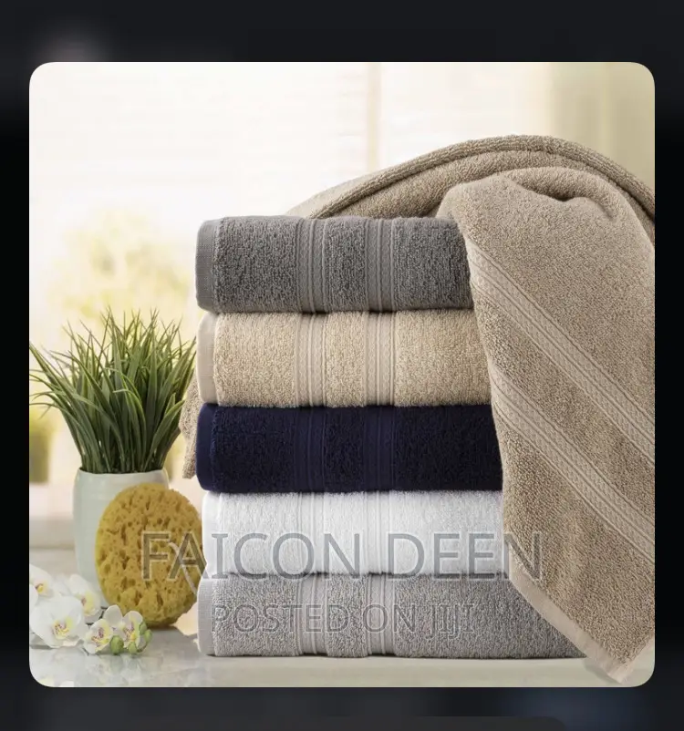 Luxurious Bathe Large Cotton Towels