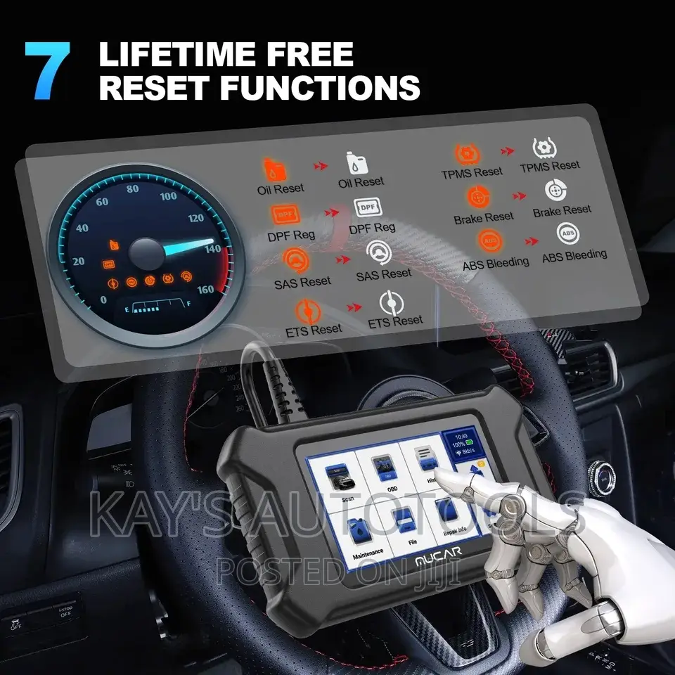 Mucar Cs6 6systems Car Diagnostics Scanner