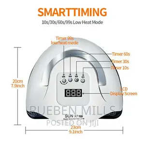 Smart Sensor Sun X7 MAX Professional 2 in 1 Nail Dryer