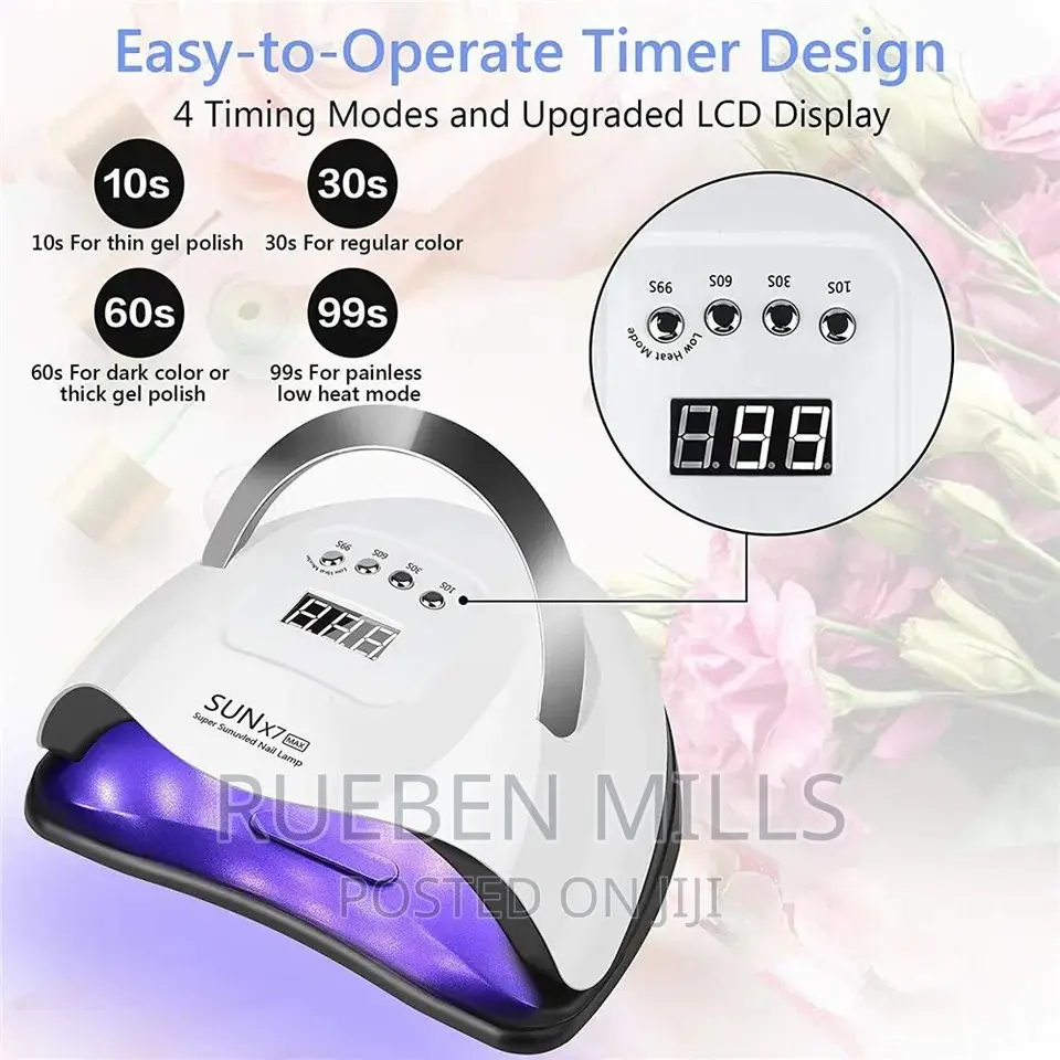 Smart Sensor Sun X7 MAX Professional 2 in 1 Nail Dryer