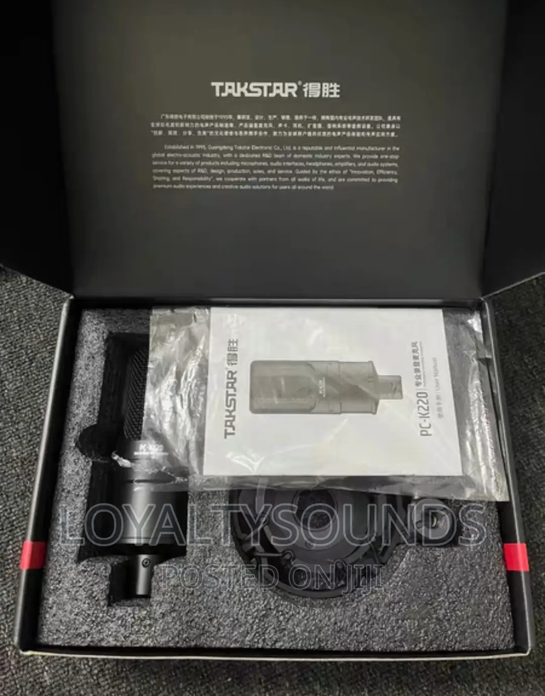 Takstar Pck220 (2nd Gen) Recording Microphone