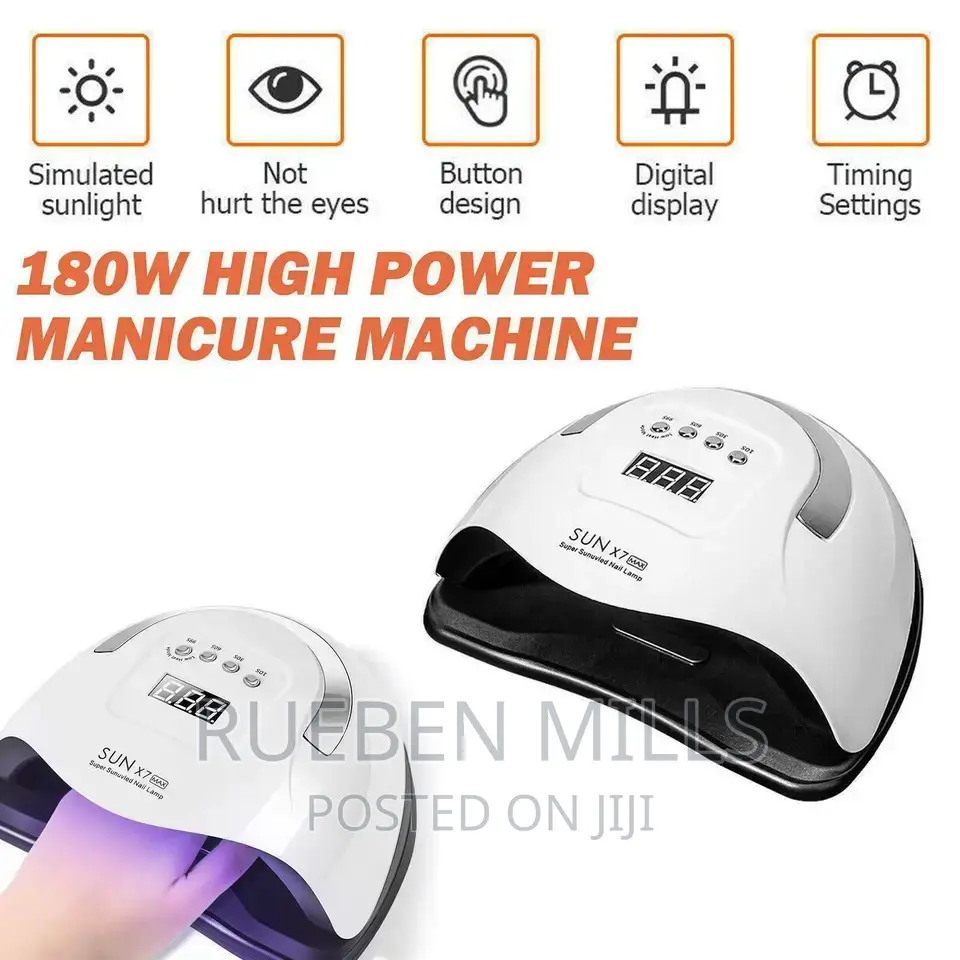 180W High Power 57leds Manicure Nail Dryer Lamp Sun X7 Max
