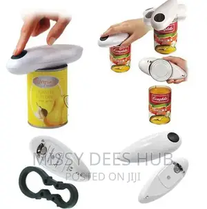 2 In1 Automatic Electric Can Opener (Battery Operated)