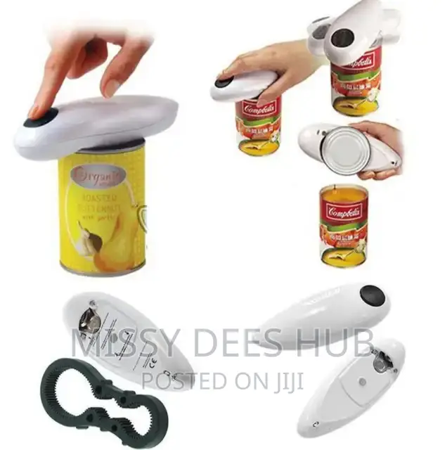 2 In1 Automatic Electric Can Opener (Battery Operated)
