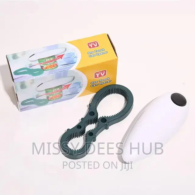2 In1 Automatic Electric Can Opener (Battery Operated)