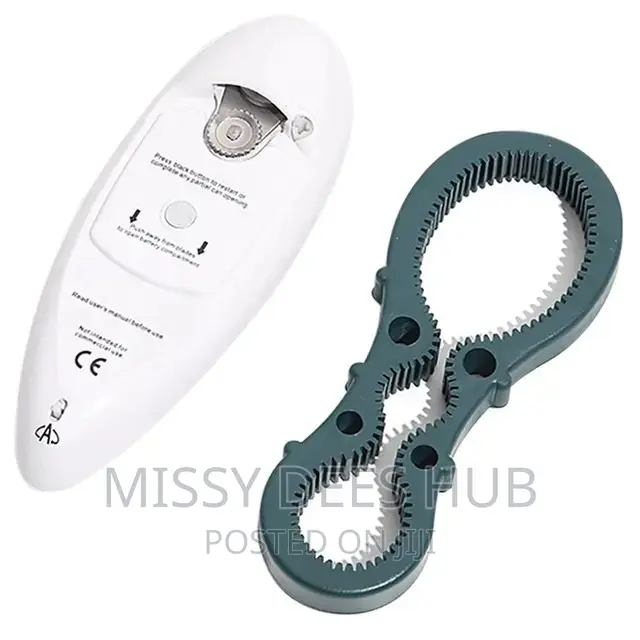 2 In1 Automatic Electric Can Opener (Battery Operated)