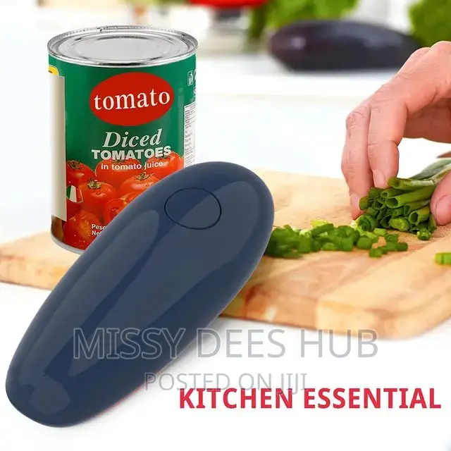 2 In1 Automatic Electric Can Opener (Battery Operated)