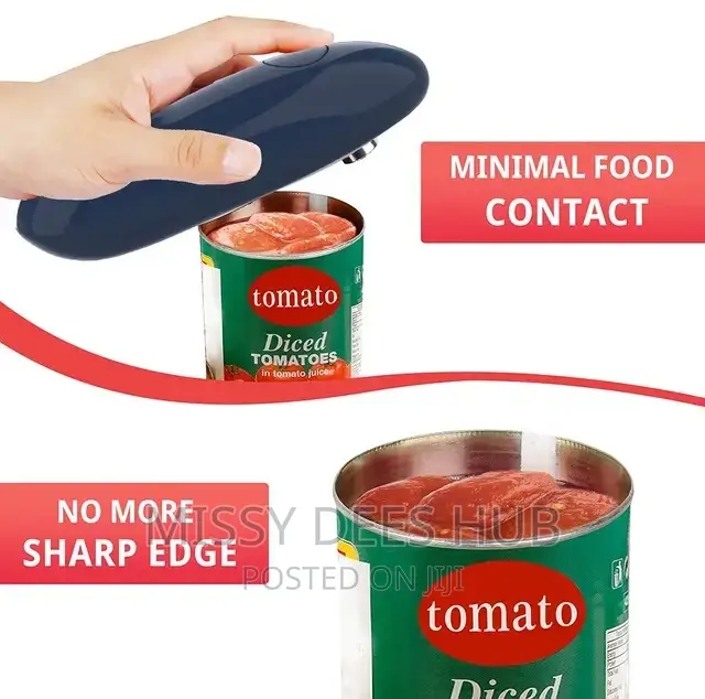 2 In1 Automatic Electric Can Opener (Battery Operated)