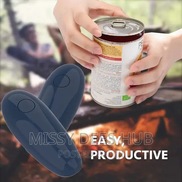 2 In1 Automatic Electric Can Opener (Battery Operated)