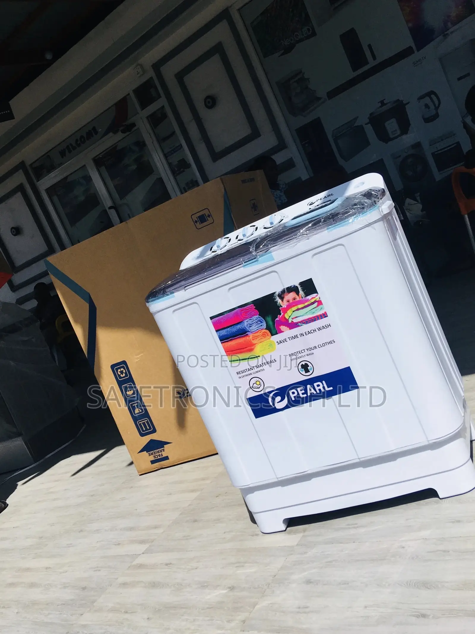 Twintub Pearl Washingmachine Topload Semiautomatic 7kg