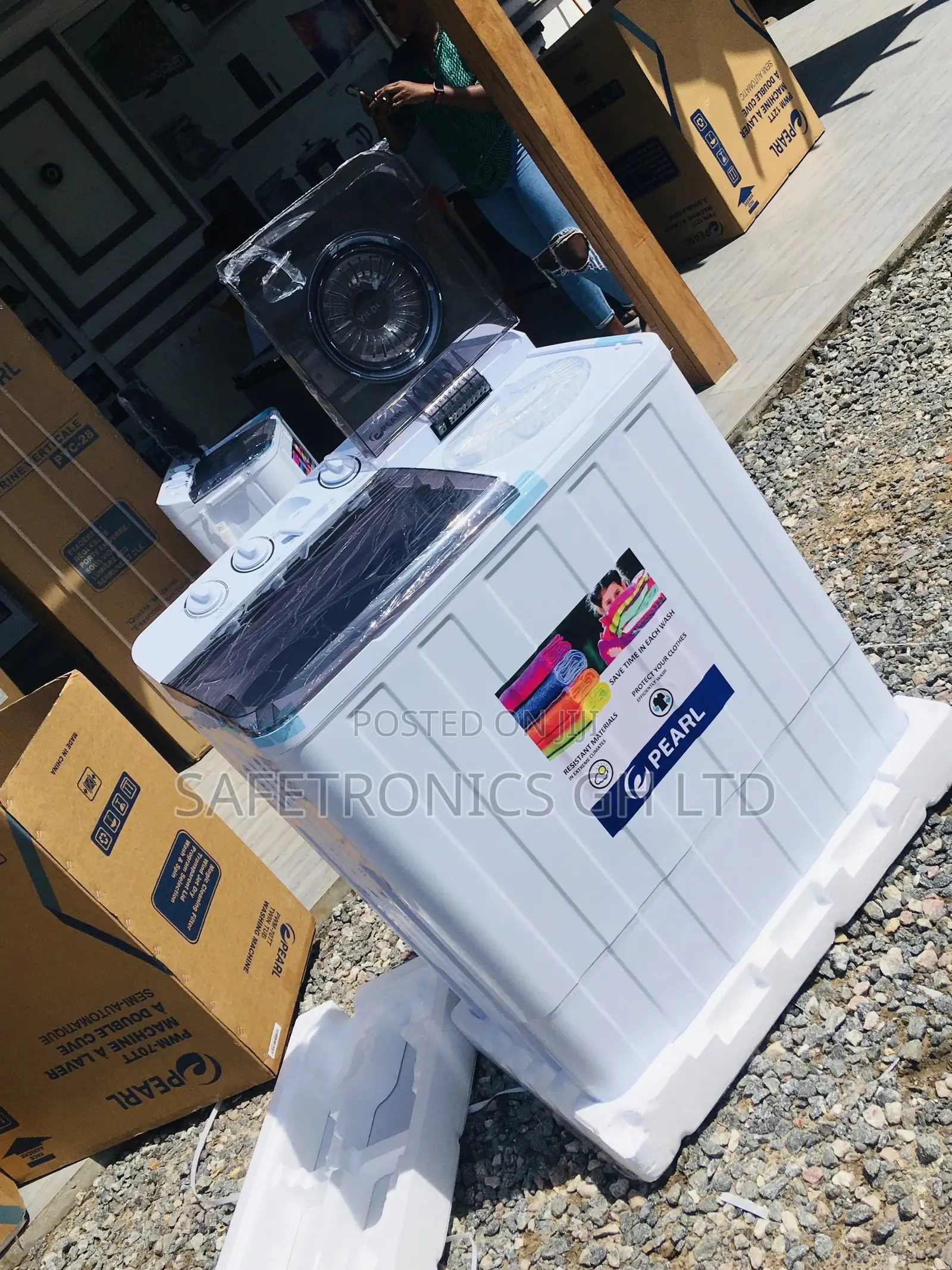 12kg Pearl Twintub Topload Semiautomatic Washingmachine
