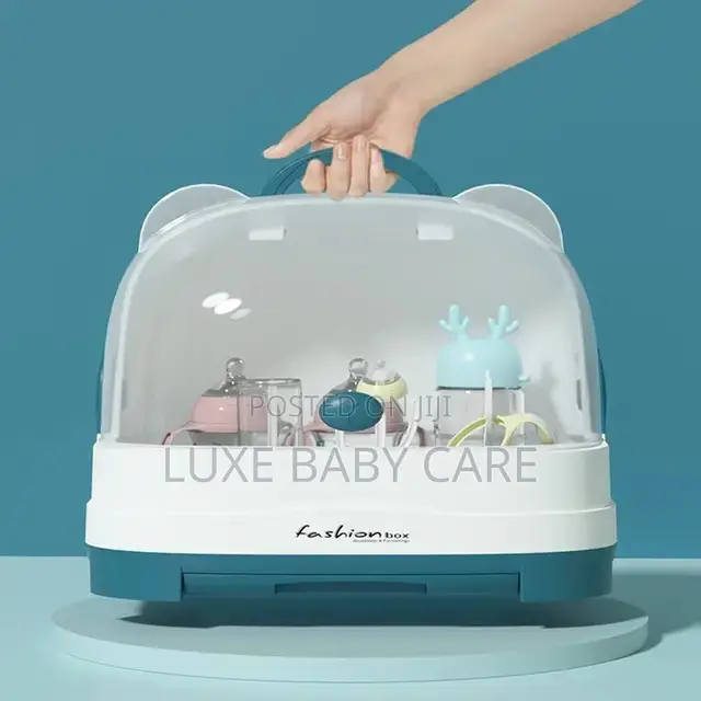 Baby Bottle Drying Rack With Cover,