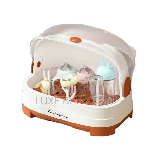 Baby Bottle Drying Rack With Cover,