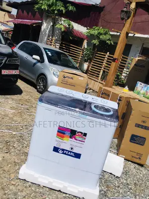 Sealed Semiautomatic 12kg Washingmachine Topload Pearl
