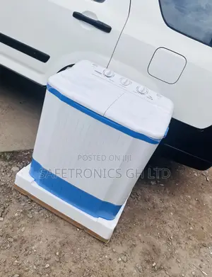 Grab White Washingmachine Topload Semiautomatic 7kg Nasco