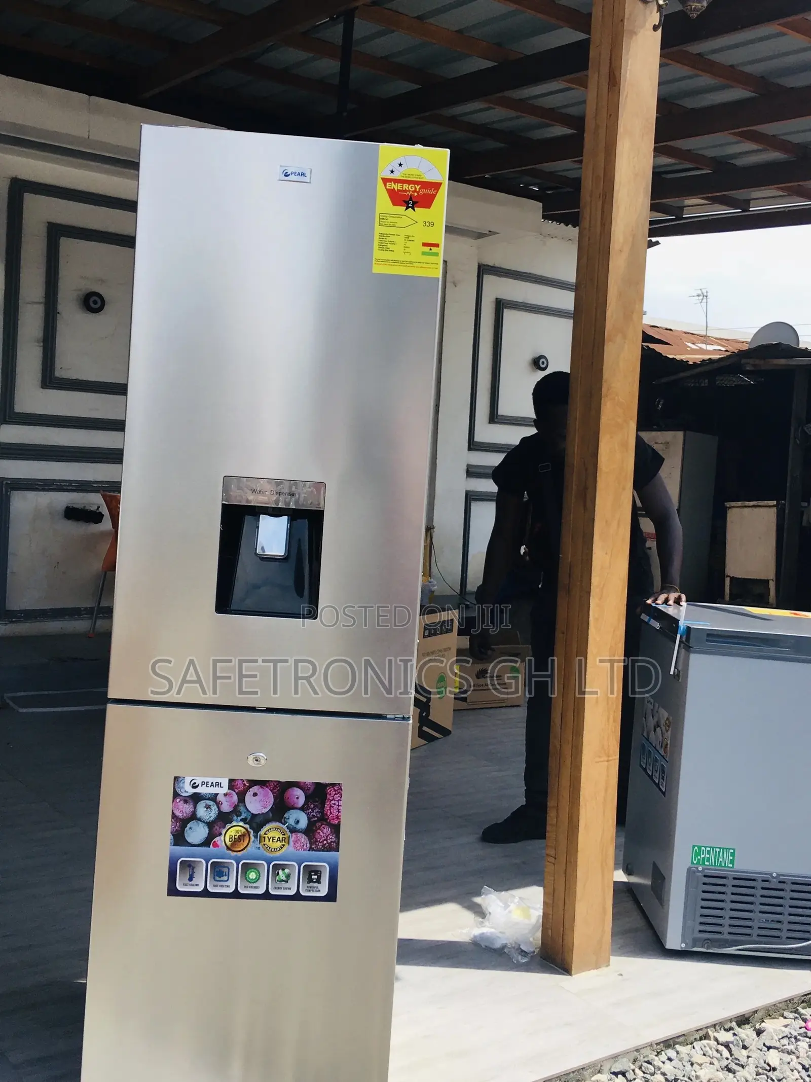 PF-330BWD 251 Liters Doubledoor Topfreezer Pearl Fridge