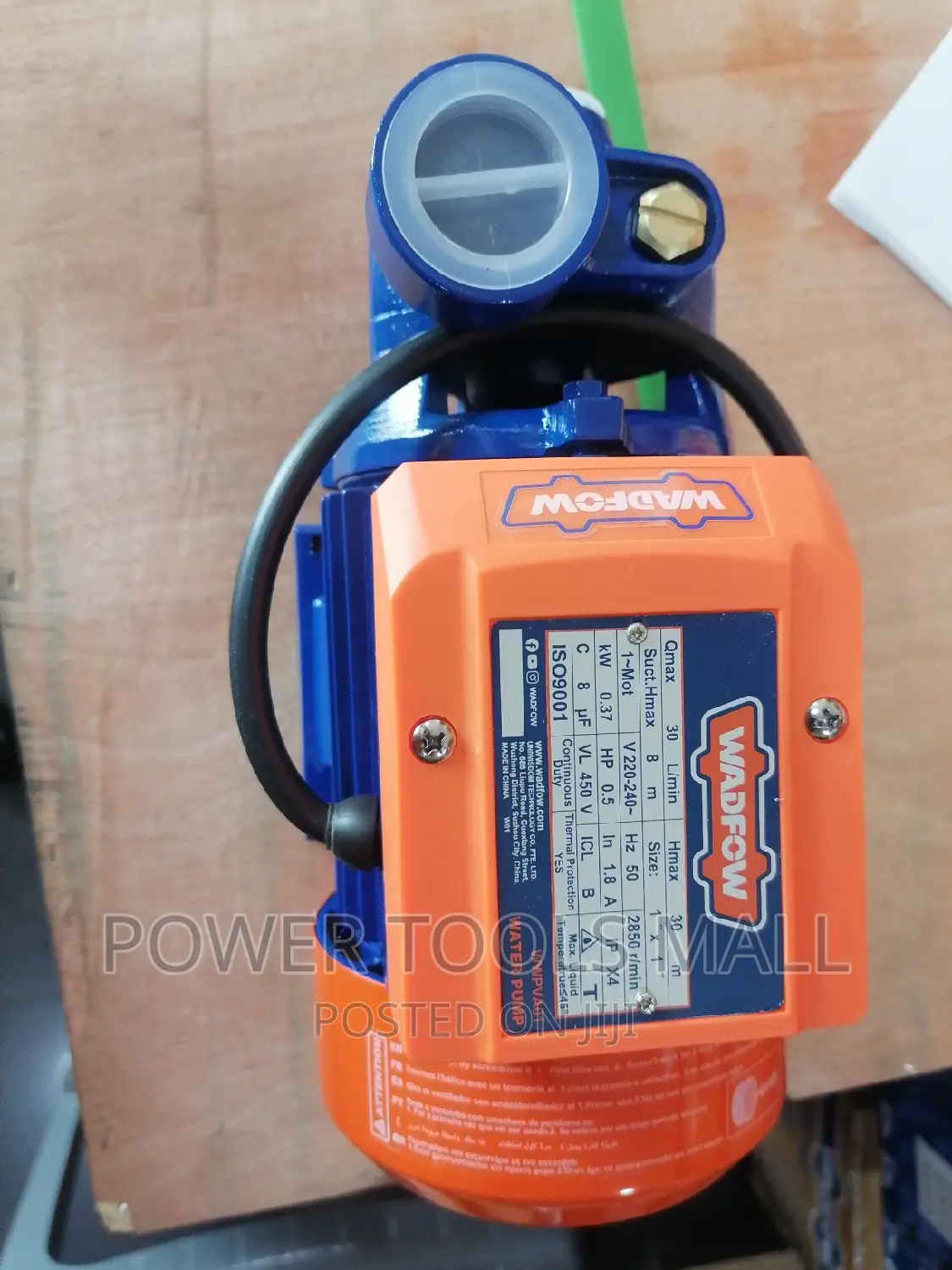 Water Pump 0.5hp Wadfow