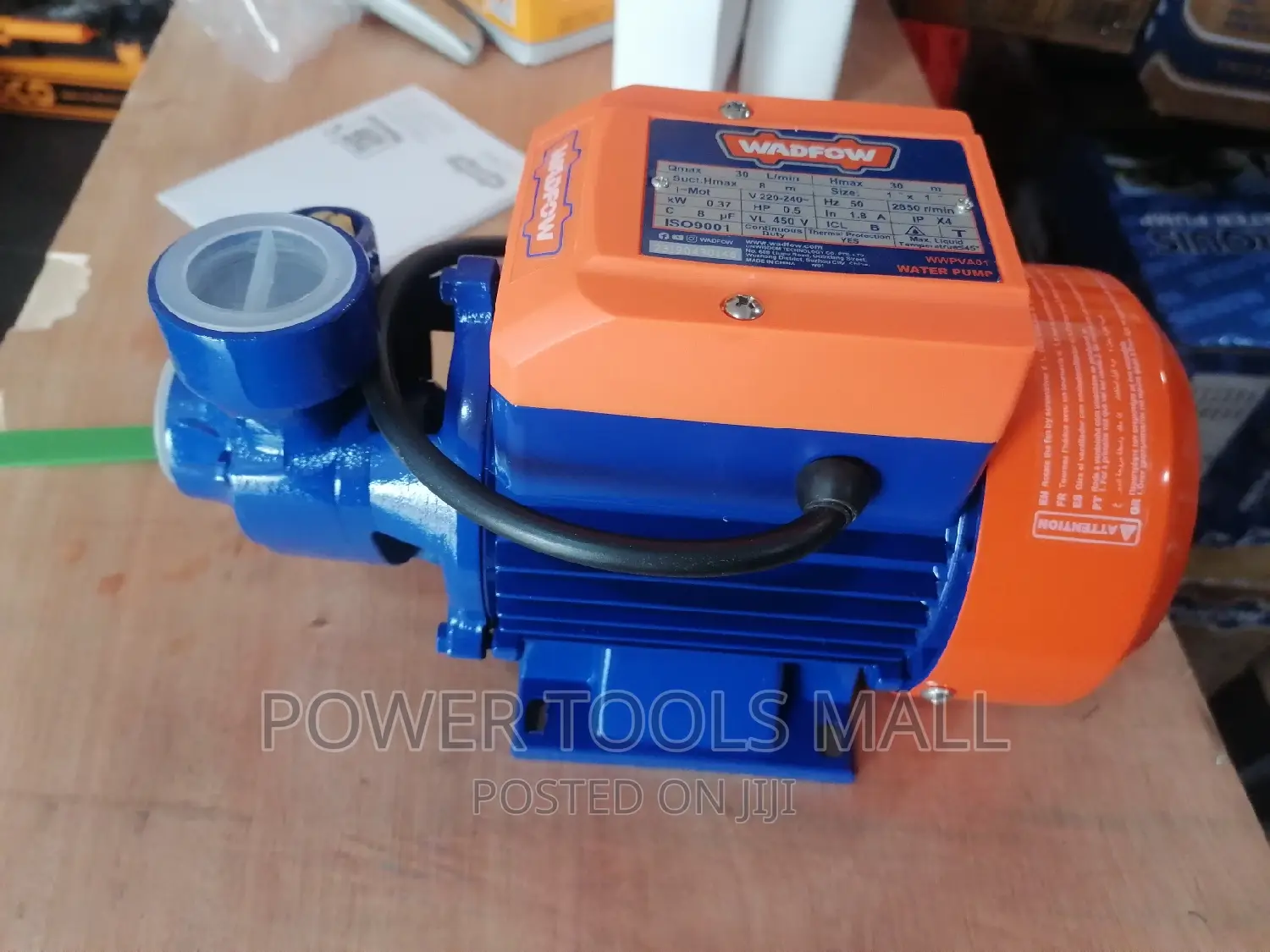 Water Pump 0.5hp Wadfow