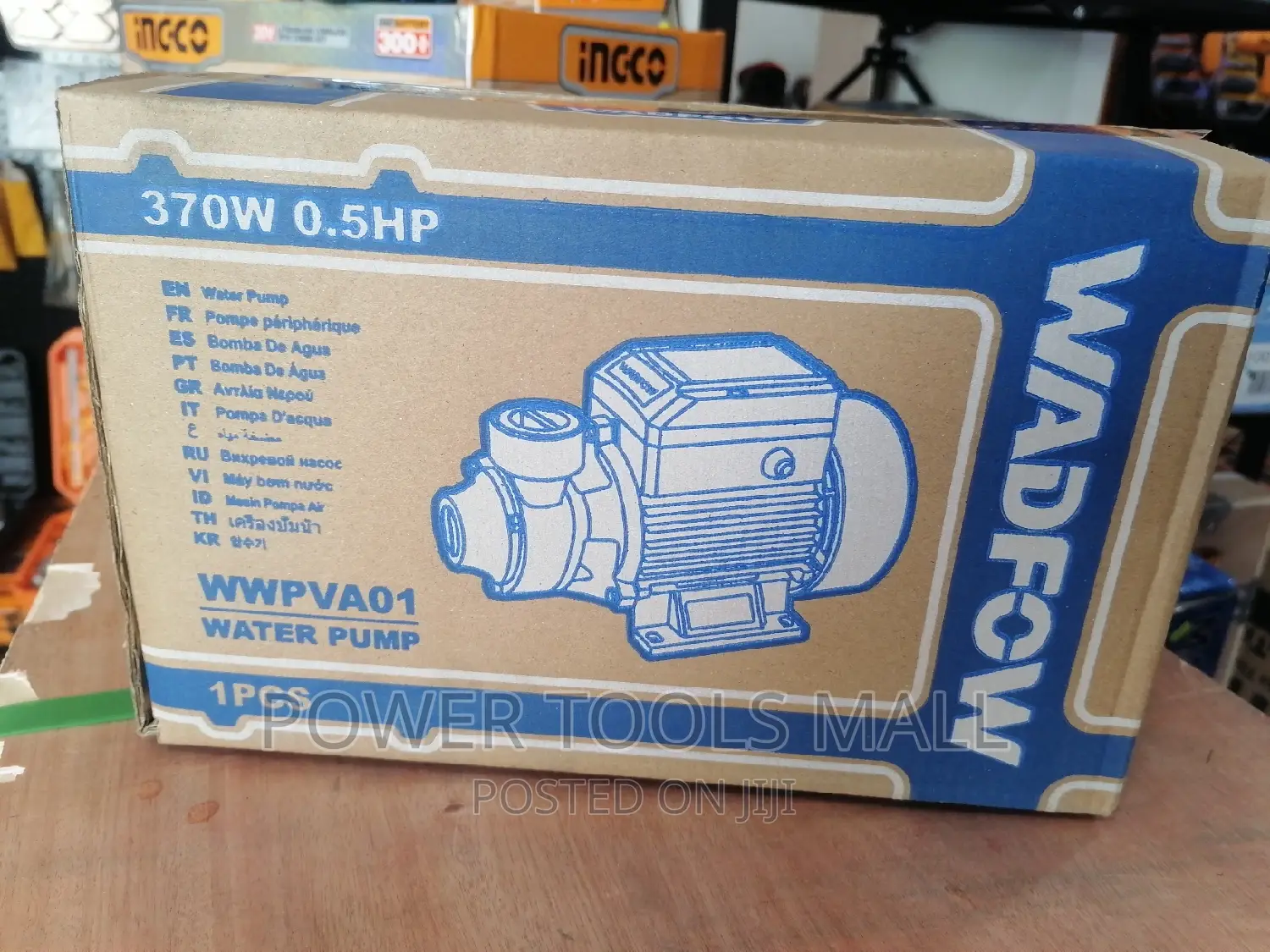 Water Pump 0.5hp Wadfow
