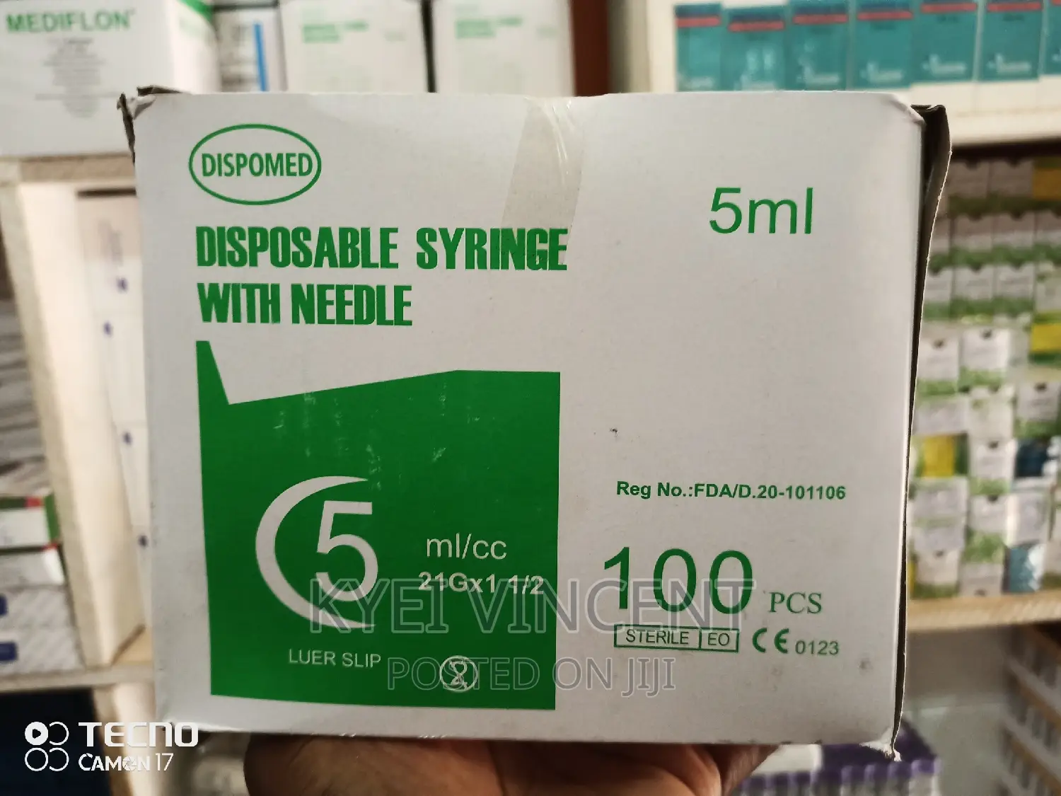 Syringe With Needle 5ml
