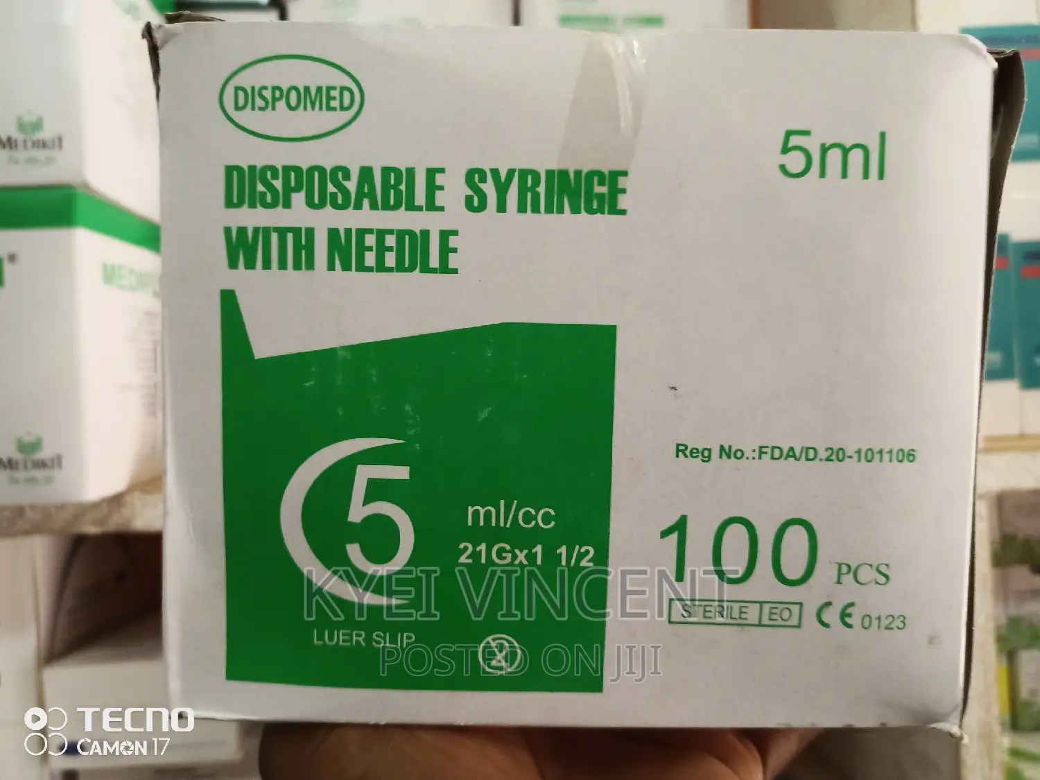 Syringe With Needle 5ml