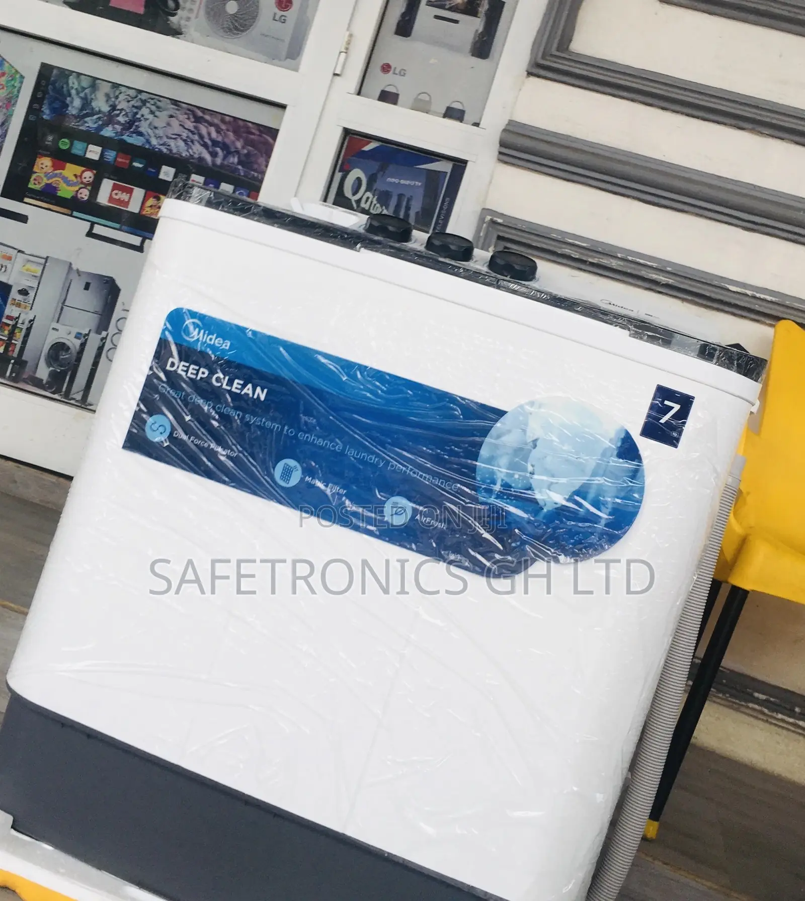 Washingmachine Topload Semiautomatic 7kg Midea Electric