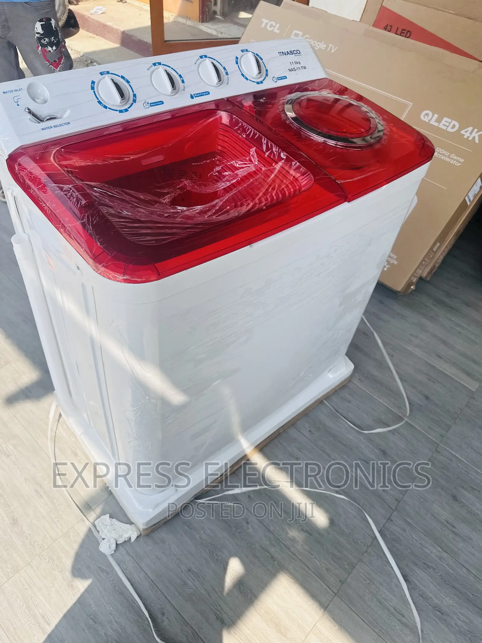 WASH AND SPIN Topload Washing Nasco 11kg