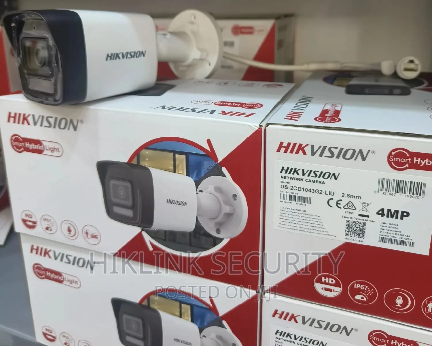 Hikvision 4mp Ip Hybrid Bullet