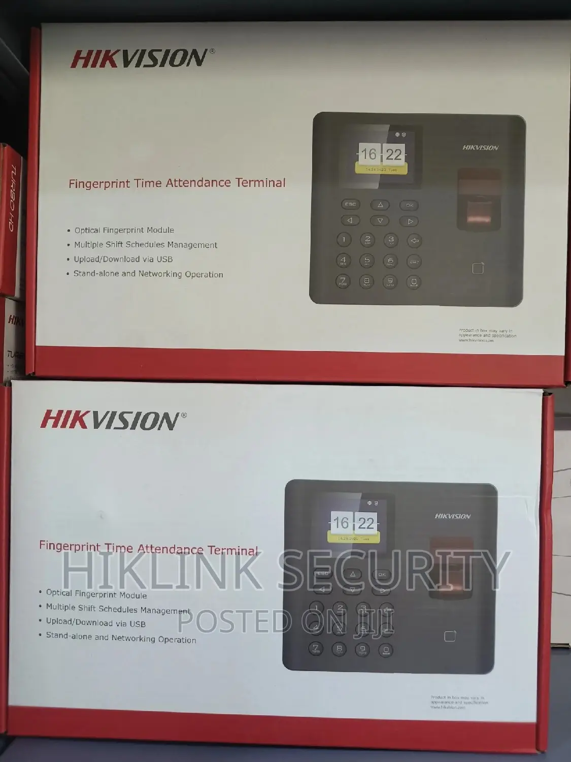 Hikvision Fingerprint Time Attendance