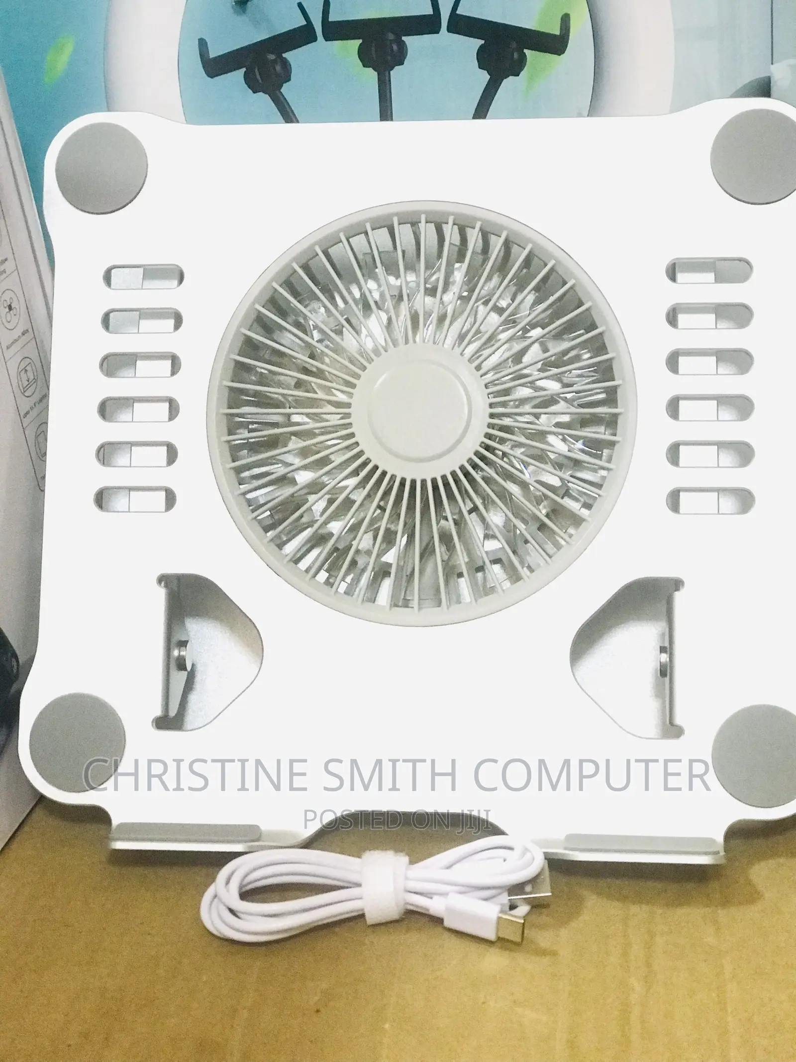 Laptop Stand V5.1 Electric Fan