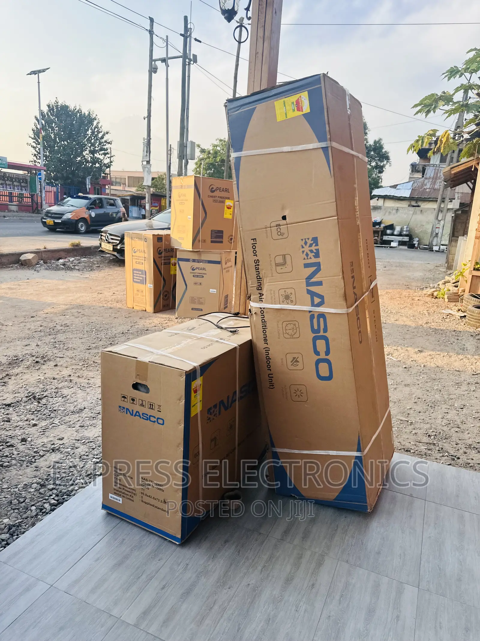 2.5hp Split R410 Gas Nasco White Big Motor