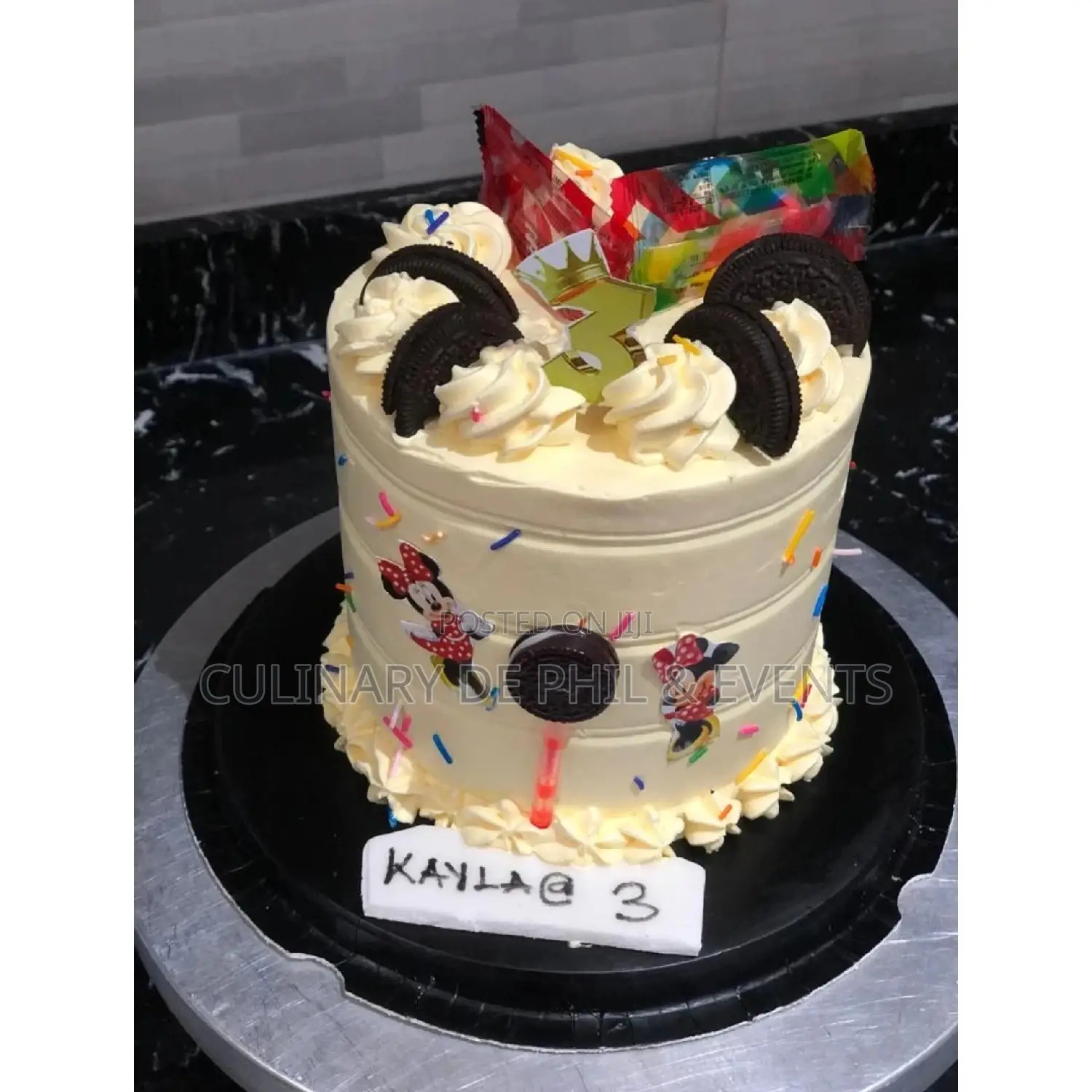 Minnie Mouse Kids Character Cakes