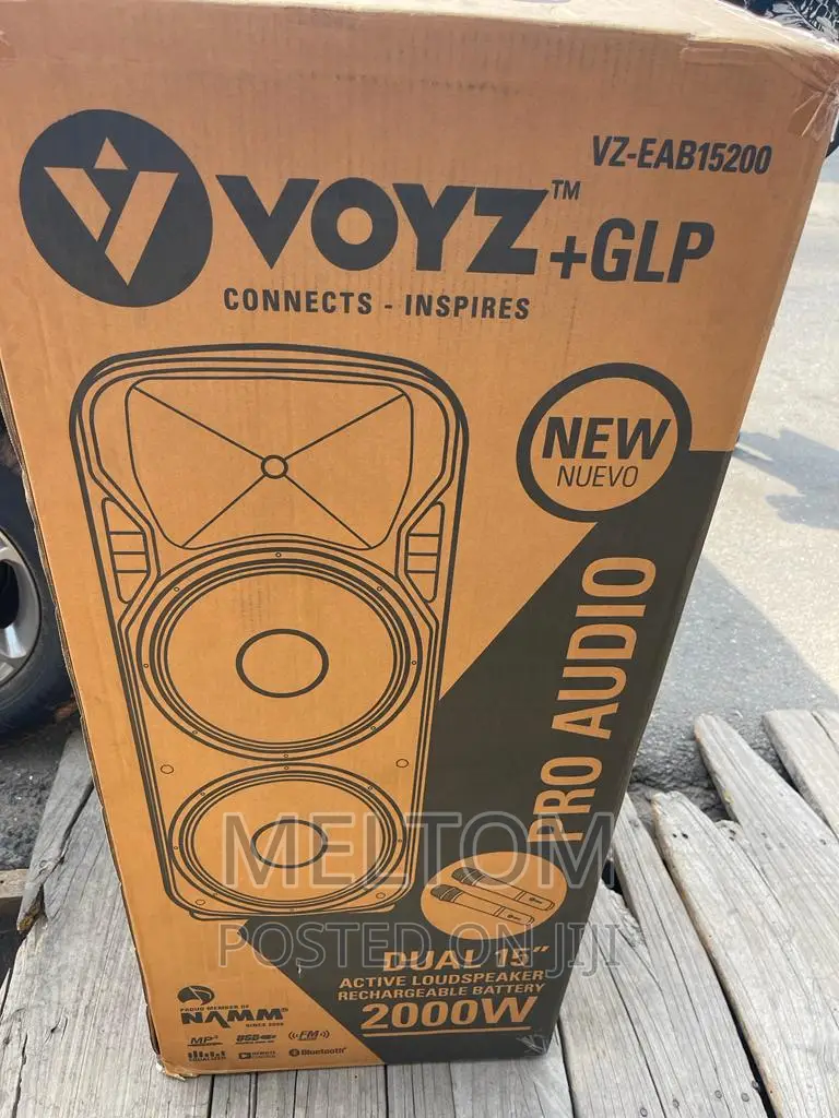 VOYZ 15x2 Full Range Rechargeable Speaker