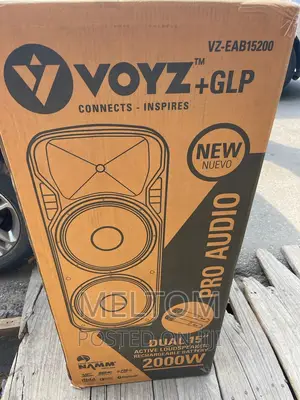 VOYZ 15x2 Full Range Rechargeable Speaker