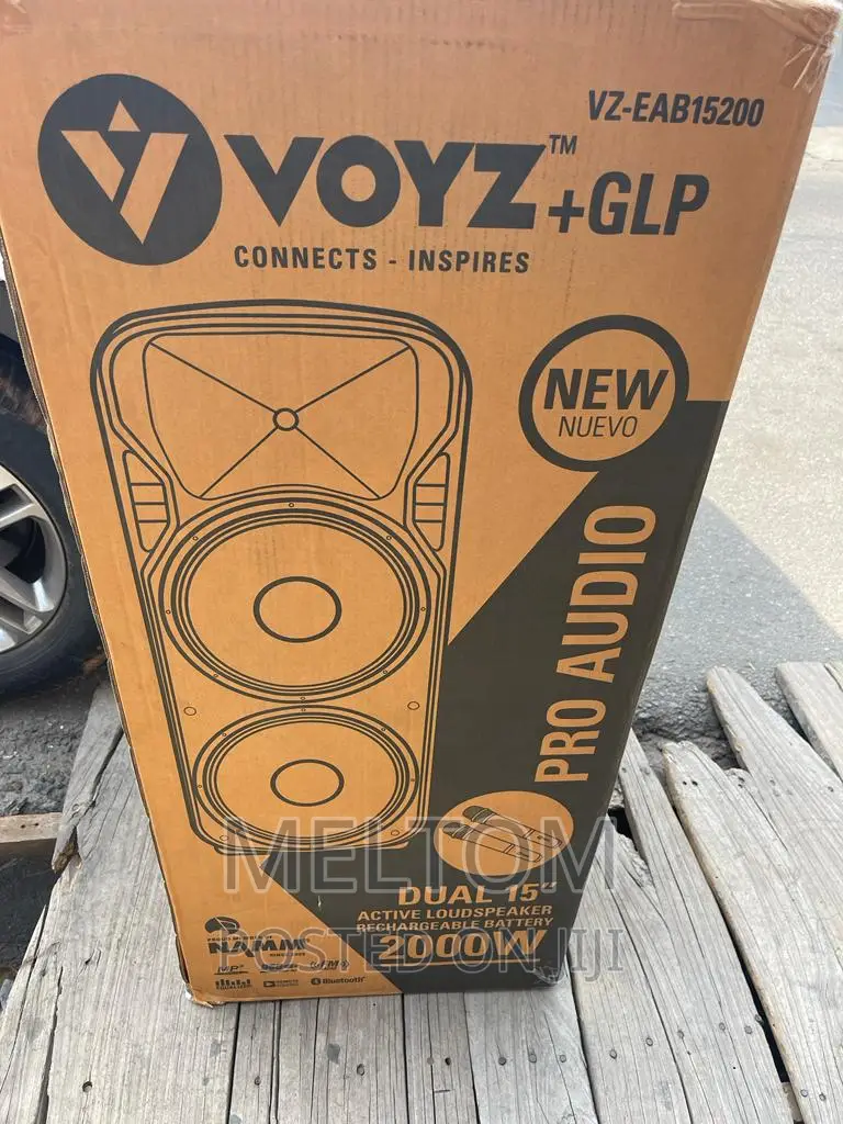 VOYZ 15x2 Full Range Rechargeable Speaker
