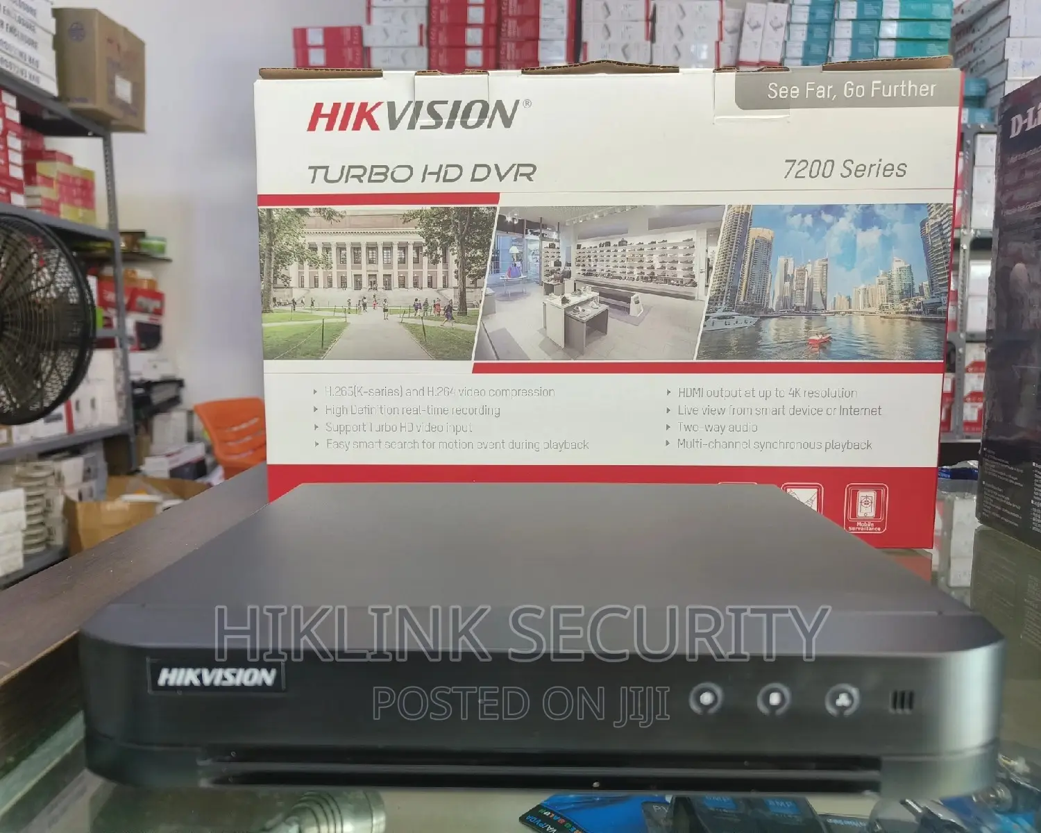 Hikvision 4ch 2mp DVR
