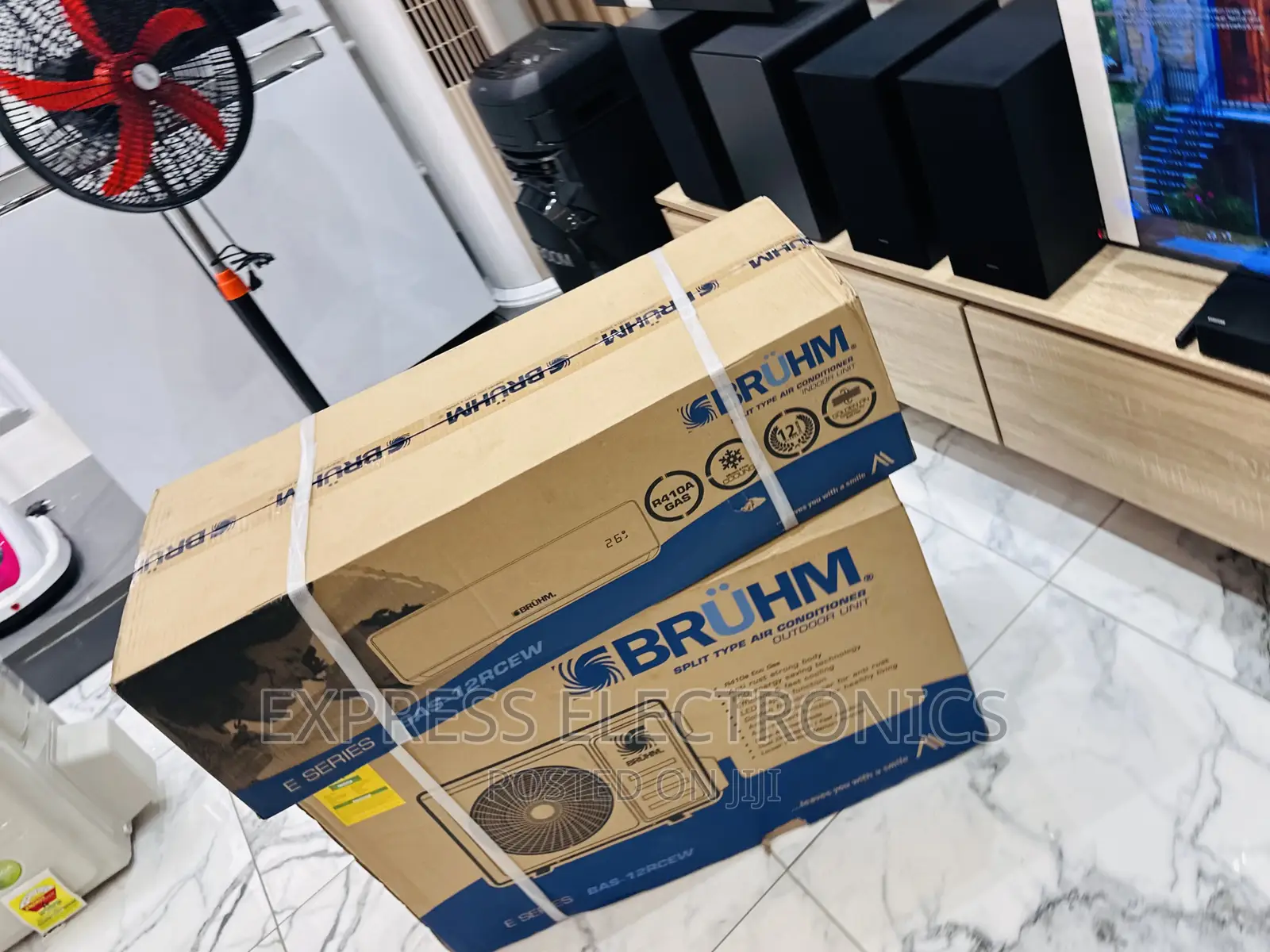 Inverter R410 Gas 2.5hp AC White  Bruhm