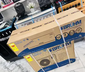 Fast Cooling Split Inverter 2.5hp Bruhm AC White