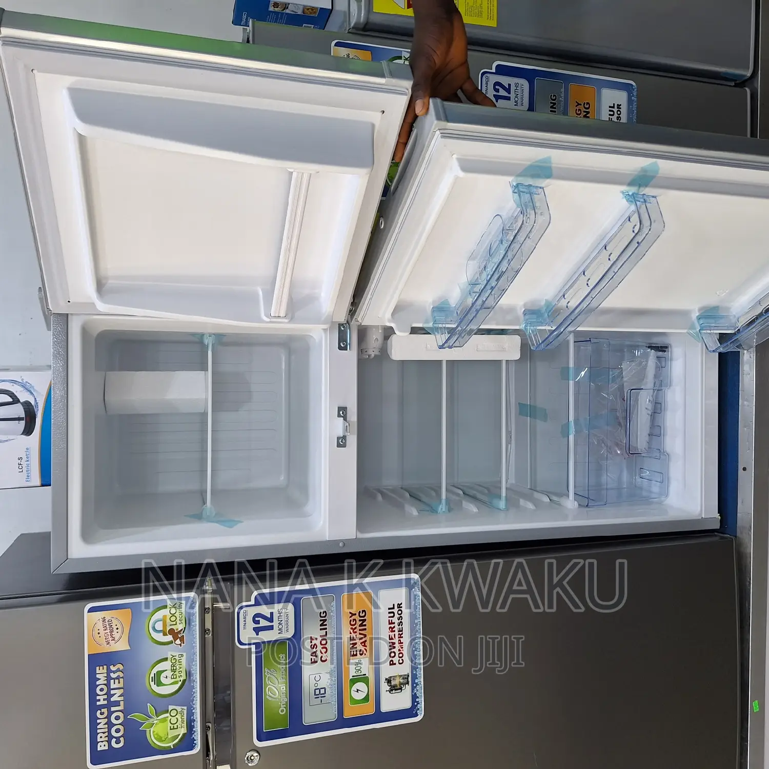 Super Top Freezer Nasco Fridge 138liters