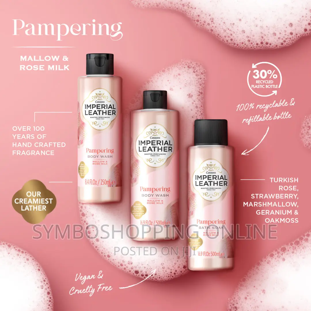 Imperial Leather Pampering Bath Soak Mallow and Rose Milk