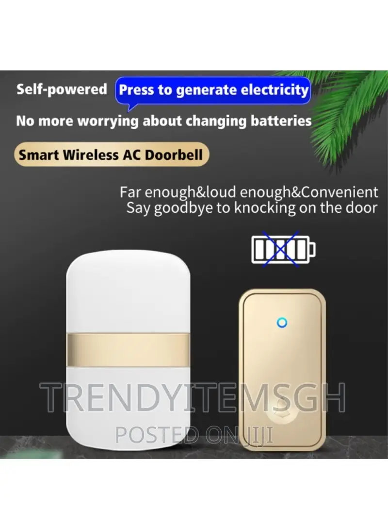 Self-Powered Home Wireless Doorbell
