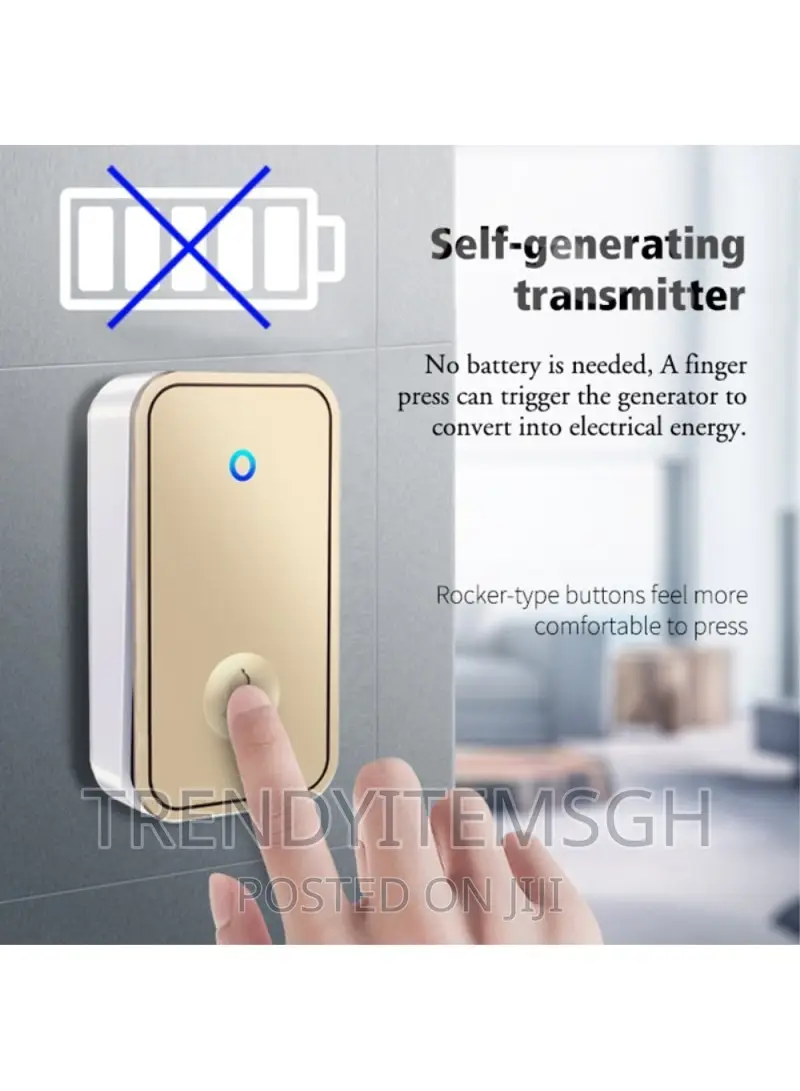 Self-Powered Home Wireless Doorbell