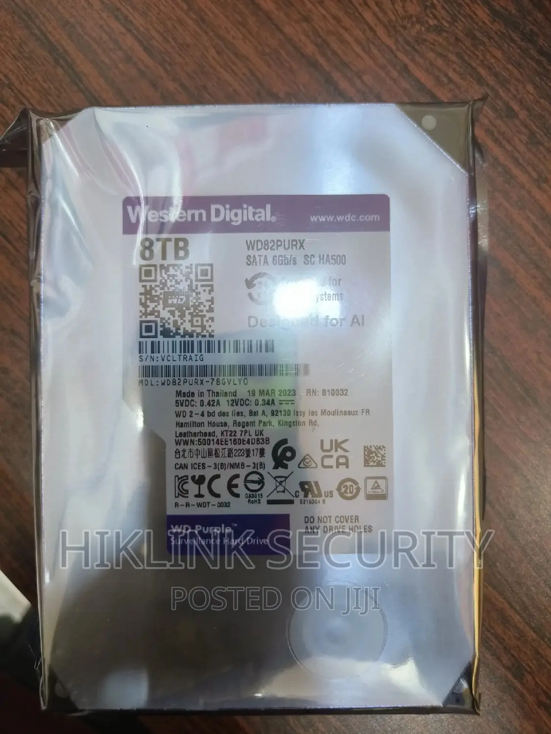 CCTV 8tb Hard Drive